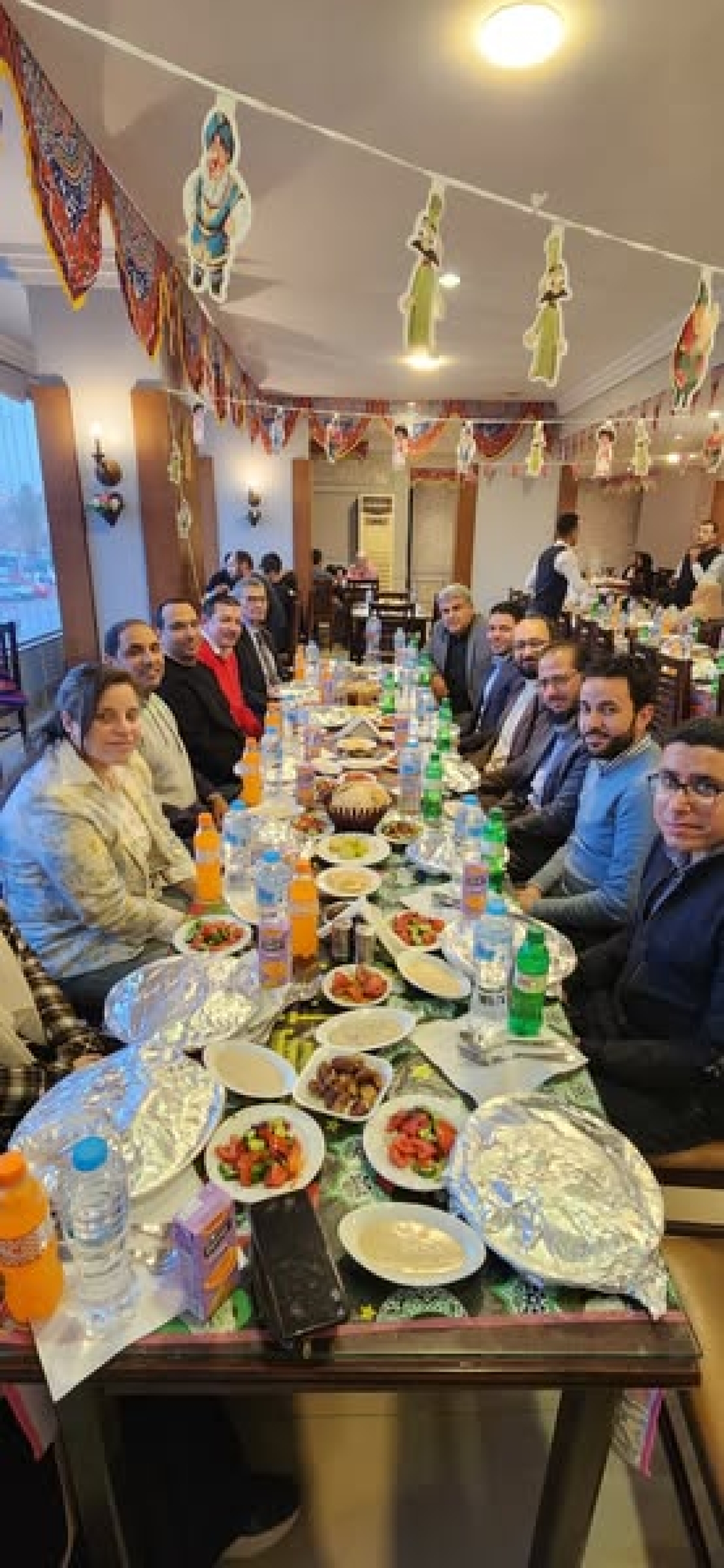 إفطار أعضاء هيئة التدريس بكلية الحاسبات والذكاء الإصطناعى جامعة بنها